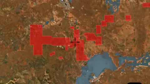 Exempt East Locations (EELS) in the Detector Maps app, Western Australia
