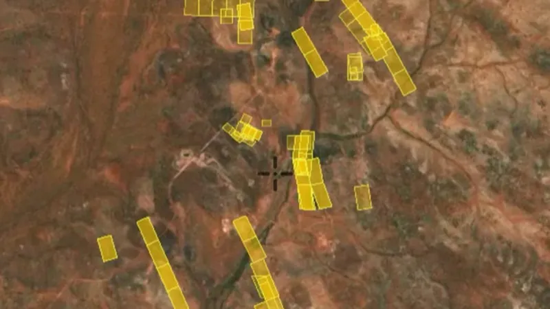 Historic Gold Mining Leases in the Detector Maps app, Western Australia