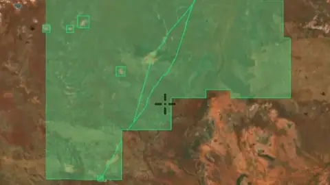 Legislative Land in the Detector Maps app, Western Australia