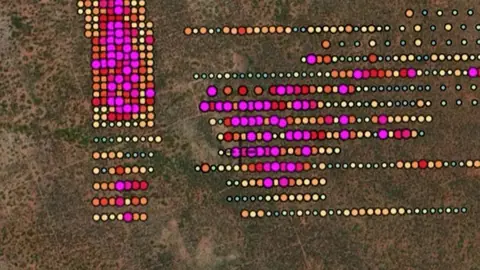 Shallow Drill in the Detector Maps app, Western Australia