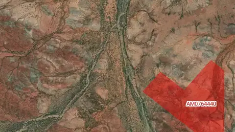 Amalgamation Pending in Western Australia, drawn over satellite imagery