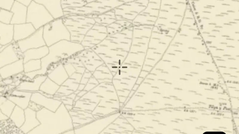 UK Ordnance Survey OSGB 1:10k (circa 1888) in the Detector Maps app, Wales