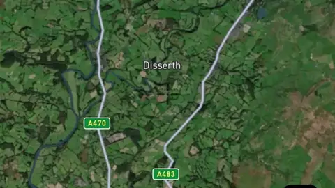 Other Finds Heatmap in the Detector Maps app, Wales