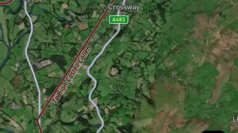Roman Roads in the Detector Maps app, Wales