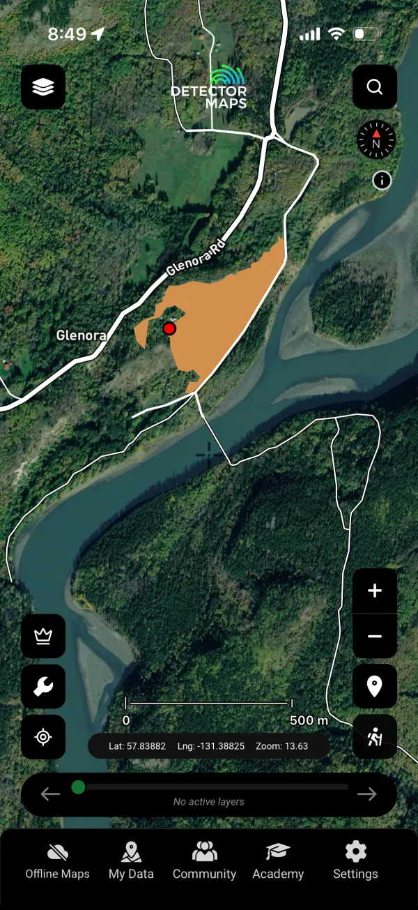 Fire Areas layer