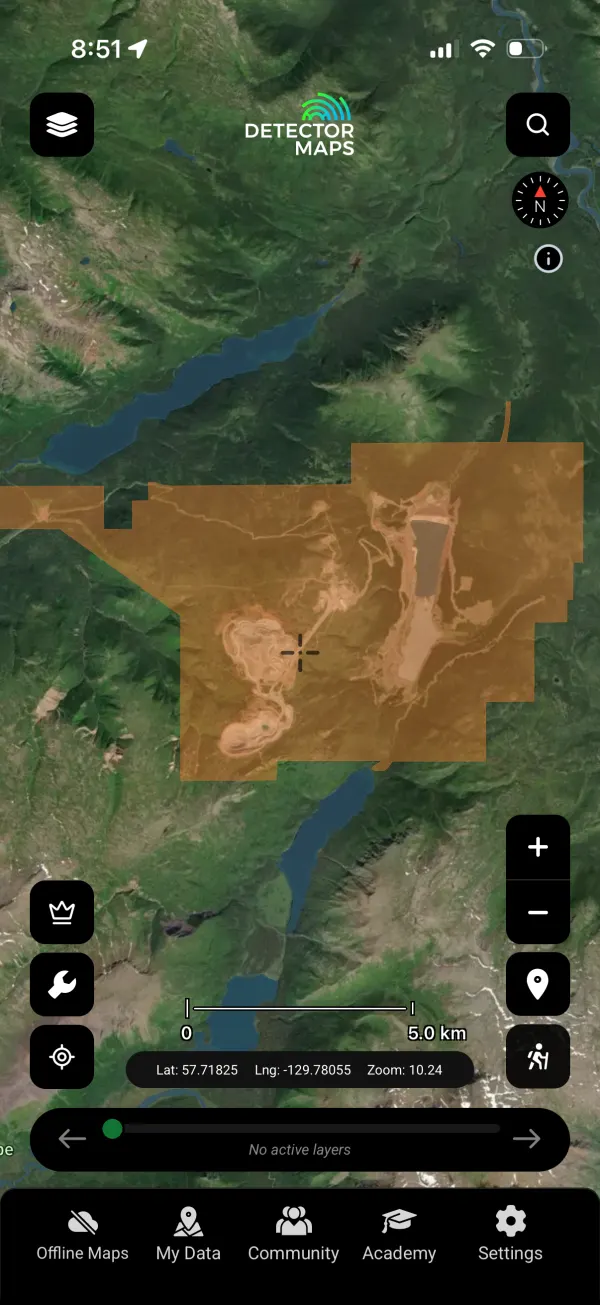 Major Mines layer