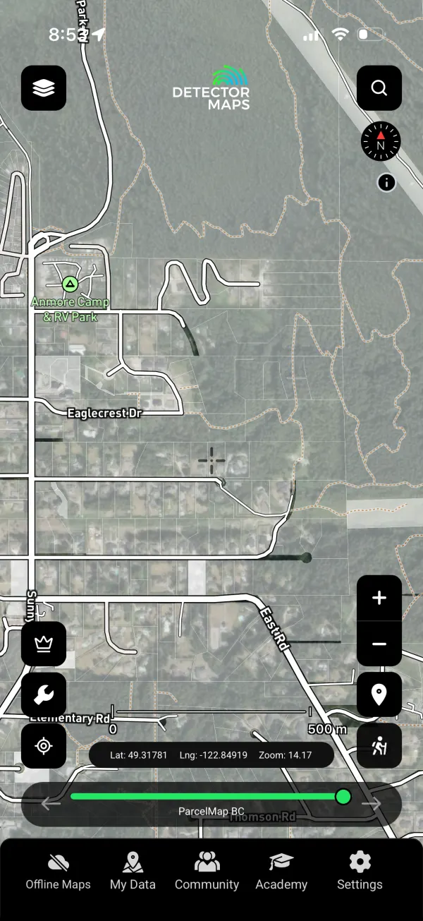 Property Boundaries layer