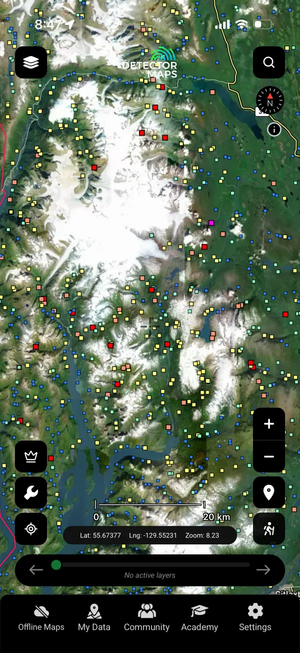 Regional Stream Geochemistry layer