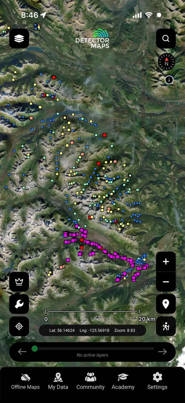 Stream Geochemistry layer