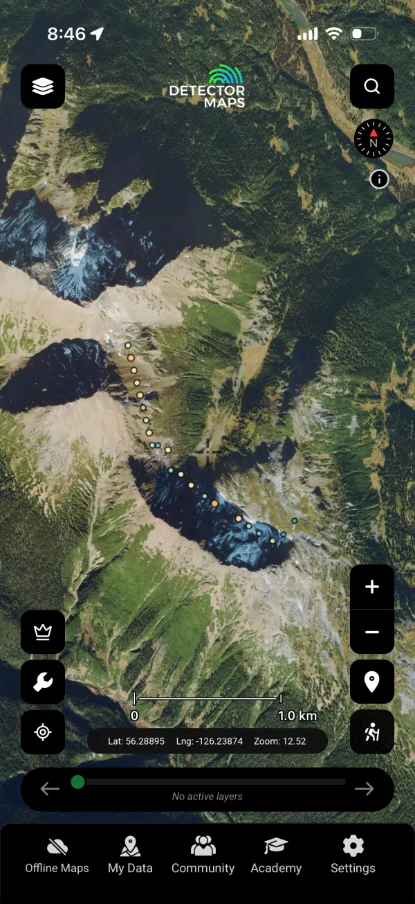 Talus Geochemistry layer