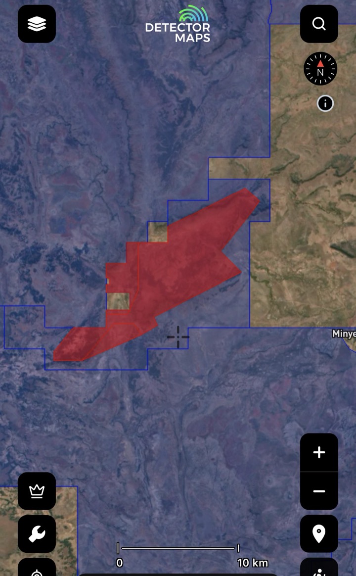 Northern Territory mining tenement layer