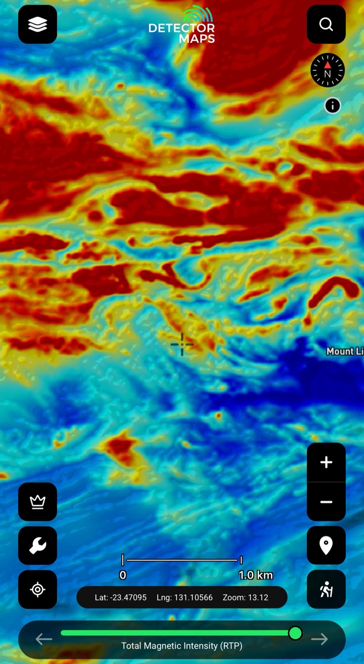 Northern Territory magnetics layer