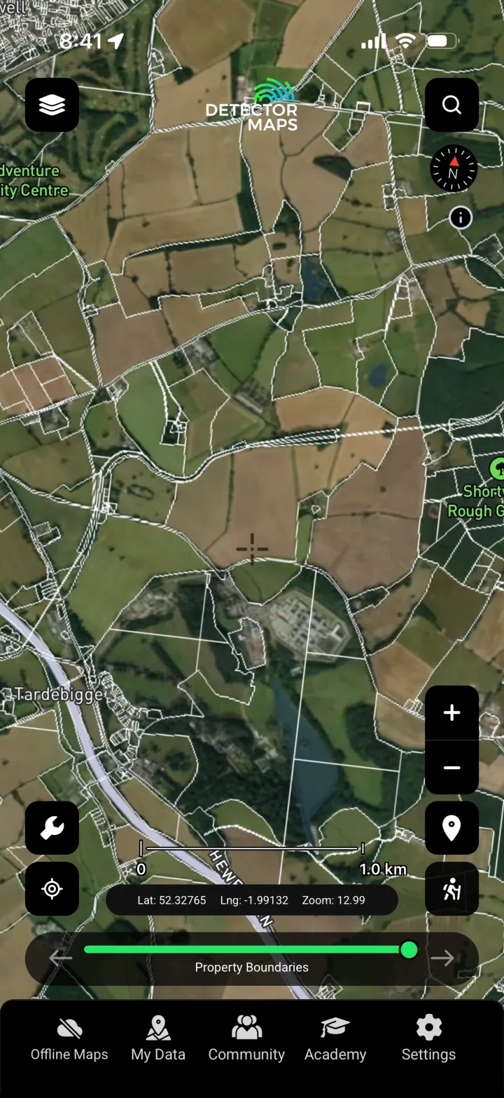 Property Boundaries layer