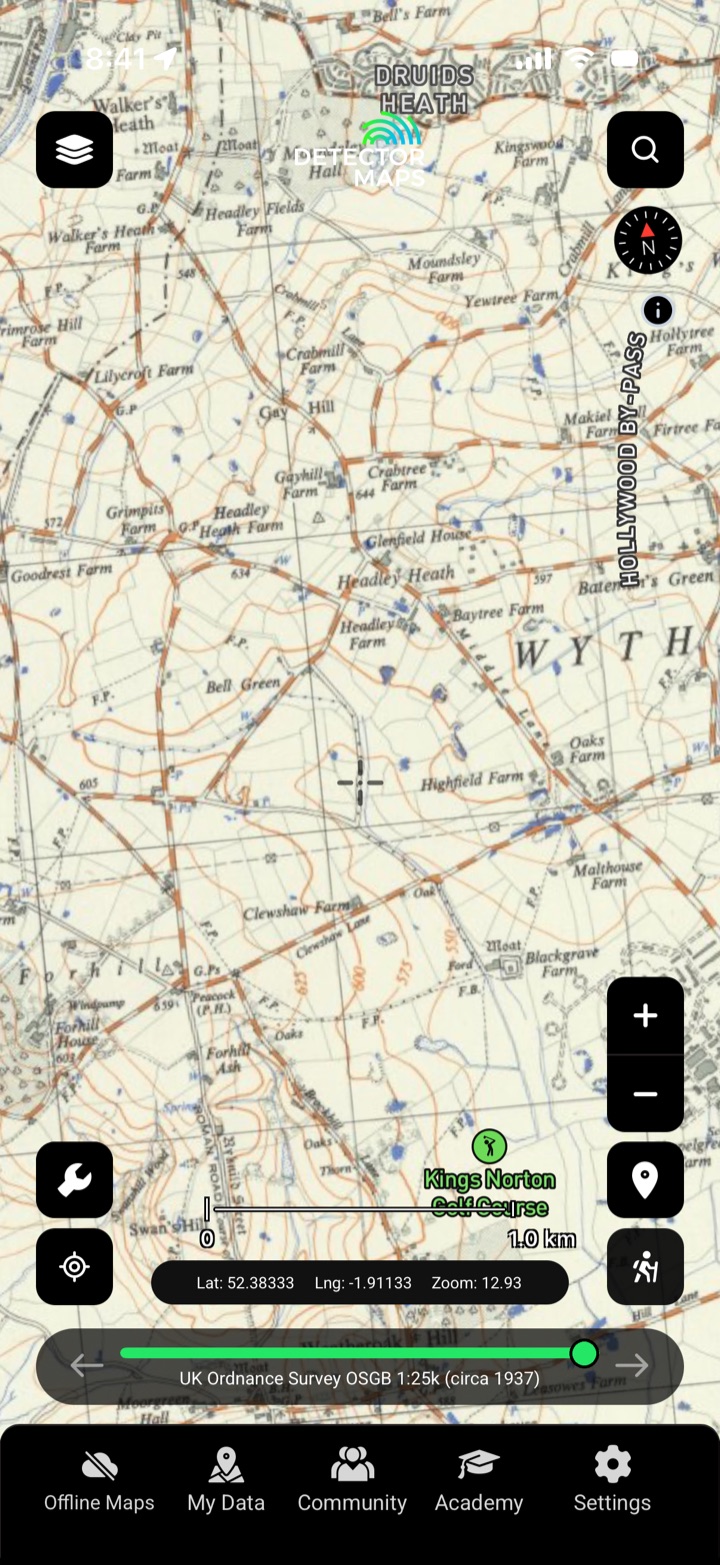 Historical Ordnance Survey Maps — UK | Detector Maps